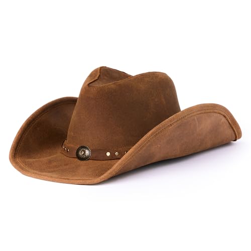 Chapeau Outback en cuir pour vos randonnées et sorties nature