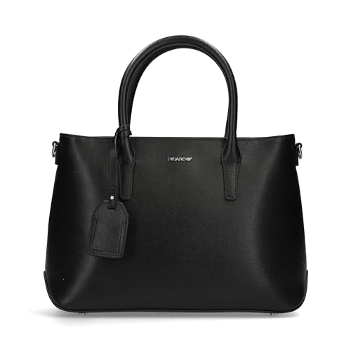Picard Superstar Handbag Black - Sac à main élégant en cuir noir