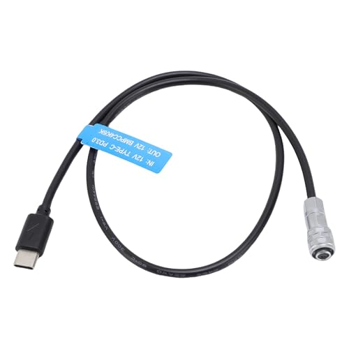 Cable de alimentación USB C para BMPCC con protección de seguridad y alta durabilidad 4