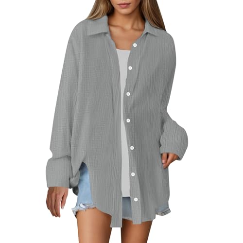 Chemises en gaze pour femme coupe ample qui sublime toutes les silhouettes