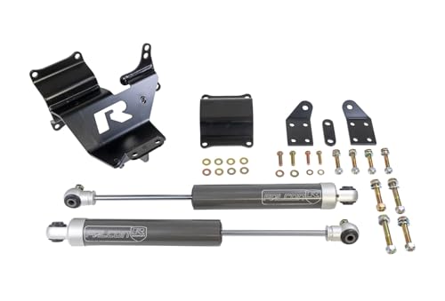 ReadyLIFT 77-23200 Dual Steering Stabilizer with Falcons For Ford F250/ F350 4WD