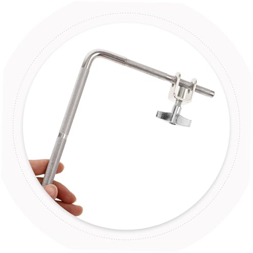 ibasenice Loud Bell Drum Mount Arm Jazz Cowbell Clamp Drum Mounting Clamp Cowbell Holder miniatura 7