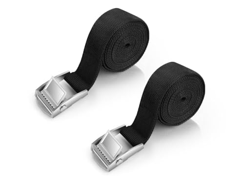 2 sangles d'arrimage de 3 m, sangles d'arrimage réglables avec...