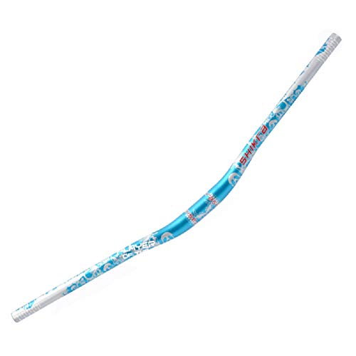 HONSUN Mountainbike-Lenker für Rennräder, 31,8 mm, MTB-Lenker, 720 mm/780 mm, XC-Fahrrad-Lenker (Farbe: bunt) (blau (780 mm) Cover