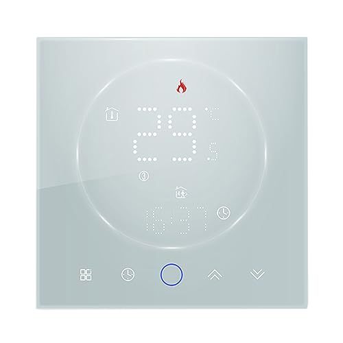Thermostat Intelligent mural avec affichage LED programmable 3A - 2