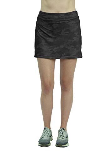 Colorado Clothing Women's Everyday Skort (Camo Vintage Black, L)