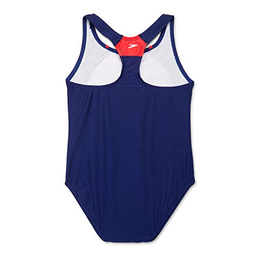 Image of Speedo Girls Printed Sport Splice