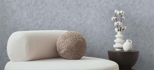 A.S. Création History of Art 2 Vliestapete Struktur 10,05 m x 0,53 m - Blau, Metallic - Tapete Putzoptik für Wohnzimmer Schlafzimmer - 790516