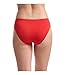 adidas Women's Seamless Bikini Underwear 3-pack, Black with Stripes/Heather Grey/Vivid Red, Small