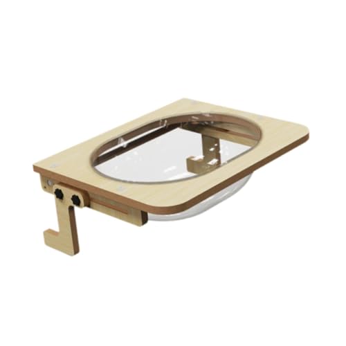 Generic Cat Window Perch Cat Hammock, Transparent Easy to Clean, Space Saving for Indoor Cats, Cat Bed Space Capsule Hammock