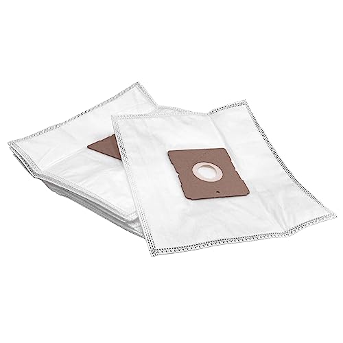 vhbw 5X Staubsaugerbeutel kompatibel mit Severin Floorcare S Power, SB7218, SB7219 Staubsauger - Mikrovlies, 30,5cm x 21cm, Weiß