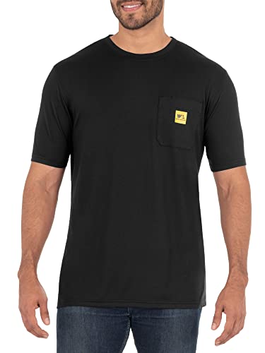 Wells Lamont Men's Jersey Plaited Performance Pocket Tee