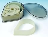Fat Daddio's 8-Piece Teardrop Nylon Cutter Set