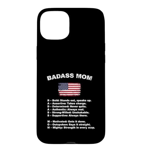 Badass Mom Defined ��̓� �X�}�z�P�[�X iPhone 15 Plus �p