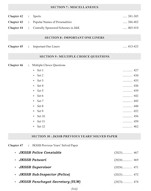 Spectrum Jammu And Kashmir Power Packed General Studies For All Competitive Exams 4Th Edition With - Physical Map Of Jammu, Kashmir & Ladakh And A Booklet Of Latest Current Events
