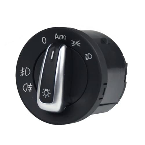 Interruptor de faros cromado 5ND941431A para Golf Plus y Transporter T5