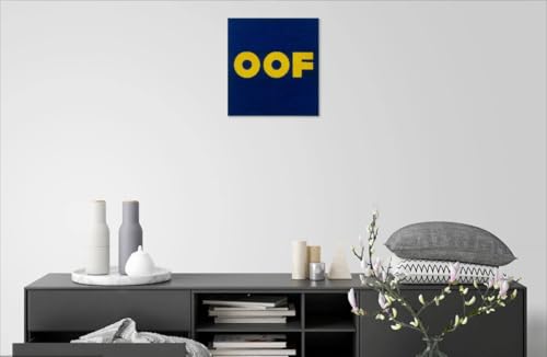 Edward Ruscha OOF poster roulé grand format 101,6 x 127 cm pour salon - 7