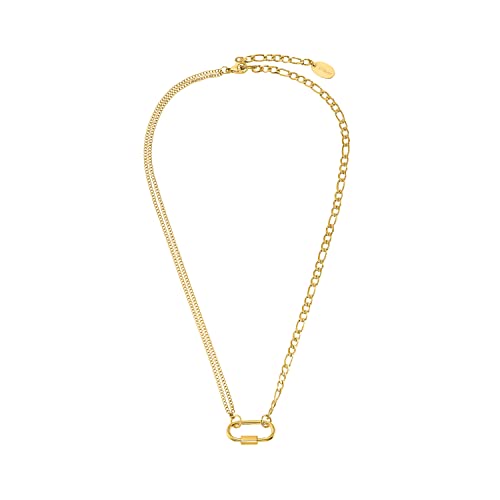 Collier s.Oliver femme avec pendentif en acier inoxydable doré anti-noircissement