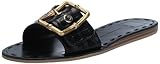 Dolce Vita Women's DASA Sandal, Noir Embossed Leather, 8.5