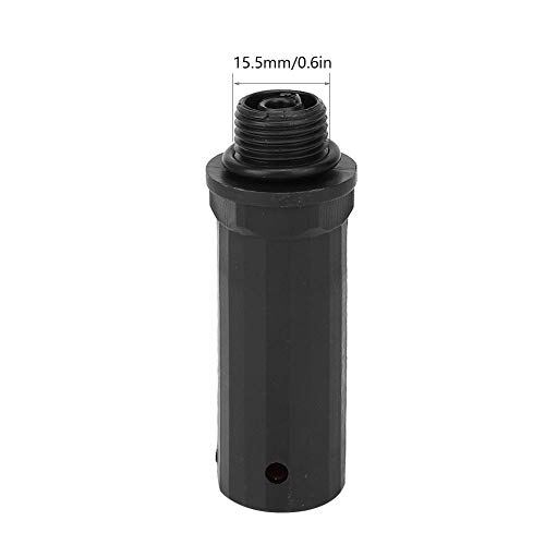 Air Compressor Breather,5Pcs Engineering Plastic Compressor Breathing Rod,15.5mm Professional Black Air Compressor Breather Nozzle Vent Cap for Pump Accessories - Image 3