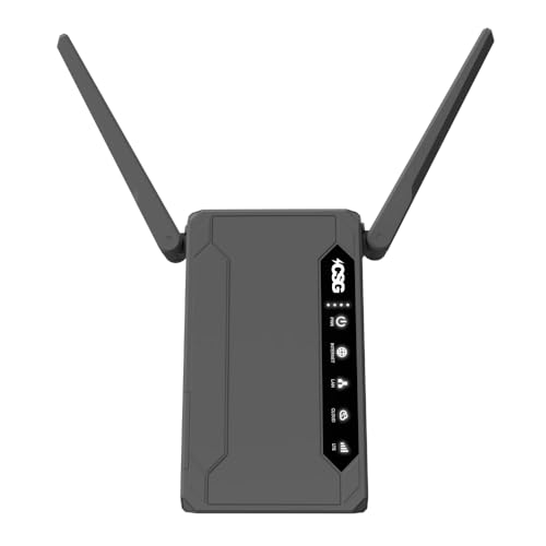 Image of CSG m106 Pro 4G LTE Cellular Cat 12 Dual SIM Business Router, Portable Travel Gateway Modem with 8-Hour Built-in Battery, Verizon, AT&T & T-Mobile Compatible, LTE Wi-Fi Hotspot Alternative