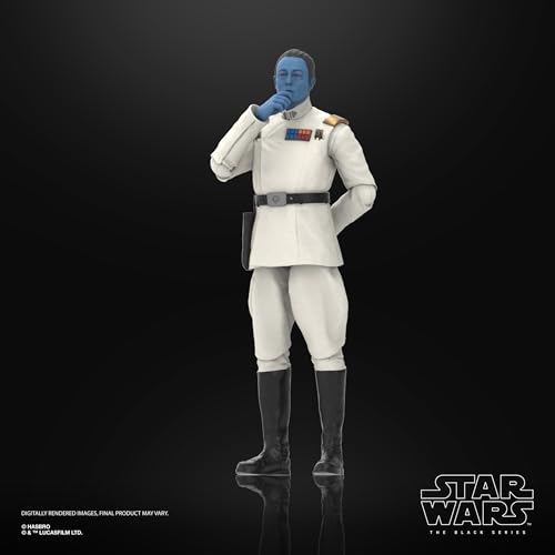 STAR WARS The Black Series Grand Admiral Thrawn, Ahsoka Collectible 6-Inch Action Figure - Image 6