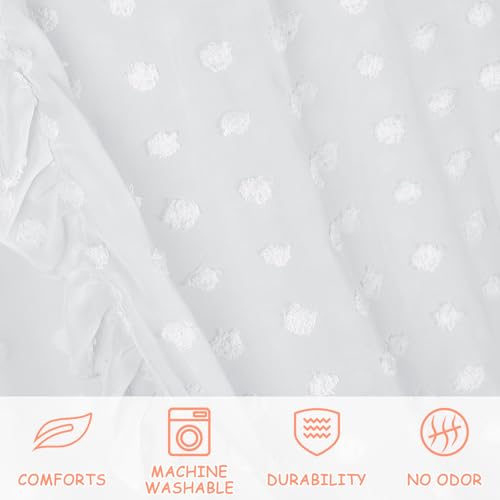Image of Princess Bed Canopy for Girls - Crib Canopy for Bed - Mosquito Net for Bed, Kids Bed Canopy with Princess Room Decor for Girls Bedroom,Children's Reading Room Decor (White)