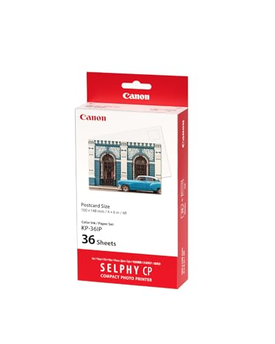Amazon.com: Canon KP-36IP Paper Pack for Canon Printer (36 Sheets