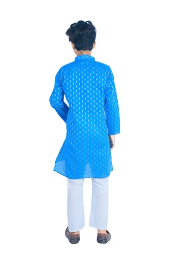 Image of Trendy and Stylish Printed Kids Kurta | Butik Designs for Fashionable Children