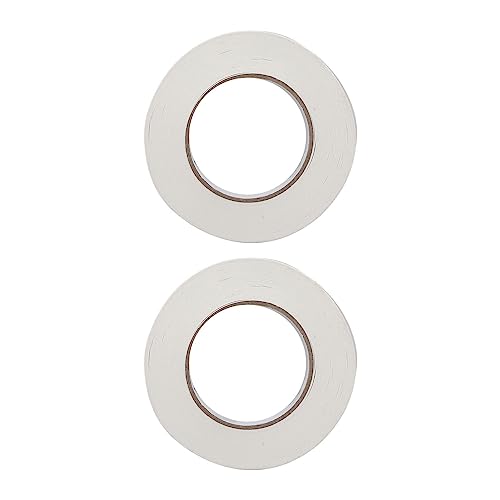 Double Side Tape Roll, Double Sided Tape Adhesive for Fixing - 2Pcs 15mm X 50m Roll, Taper Shank Drill Bits