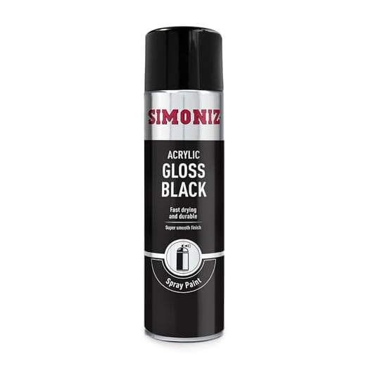 Simoniz Gloss Black Spray Paint