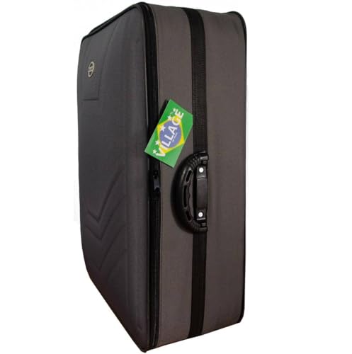 Mala Viagem Grande Rodinhas Resistente Village Rígida Cor:Cinza