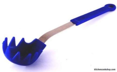 Kitchencookshop Stainless Steel 100% Silicone Spaghetti Server hf5218, 6x8x30.5(L) Centimeters