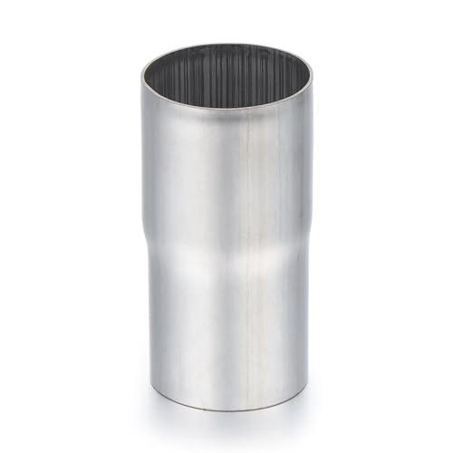 Image of A-KARCK Exhaust Adapter Connector 2 inch OD to 2 inch ID, Exhaust Pipe Reducer 4 inch Overall Length 304 Stainless Steel