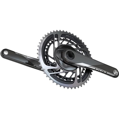 SRAM RED Crankset - 160mm, 2X 12-Speed, 48/35t, 8-Bolt Direct Mount, Dub Spindle Interface, Natural Carbon, E1