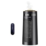 Con Humidificación: Este calefactor eléctrico combina las funciones de calefacción y humidificación para un calentamiento rápido. Cuenta con un tanque de agua humidificador de 0,2 litros que proporciona de 4 a 5 horas de humidificación continua y se apaga automáticamente en caso de corte de agua para mayor seguridad. Un efecto de llama inteligente especialmente diseñado crea una atmósfera confortable, permitiéndole disfrutar de un ambiente interior cálido y húmedo mientras trabaja, se relaja o duerme