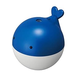 ドウシシャ 卓上加湿器 超音波式 パーソナル 小型 USB くじら ブルー ピエリア KWU-054U BL