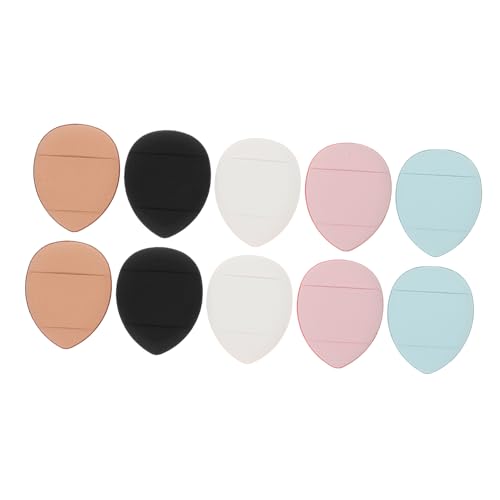 IWOWHERO 10pcs Makeup for Powder Foundation and Concealer Application Versatile Cosmetic Tools Vibrant Colors for Ups