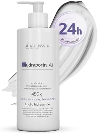 MANTECORP - Hidratante Corporal Hydraporin AI - Hidratação Intens...