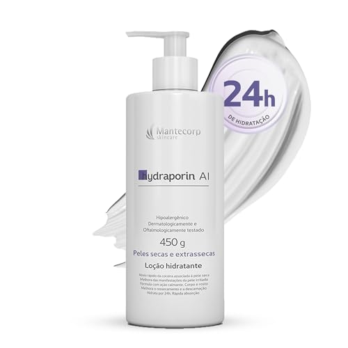 Hidratante Corporal Hydraporin - 450ml - Hidratação e Nutrição - Para Peles Secas - Fórmul...
