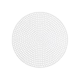 grille broderie point de croix vierge Grille de broderie : utilisez des ciseaux pour couper la forme souhaitée, kit de fabrication de sacs DIY