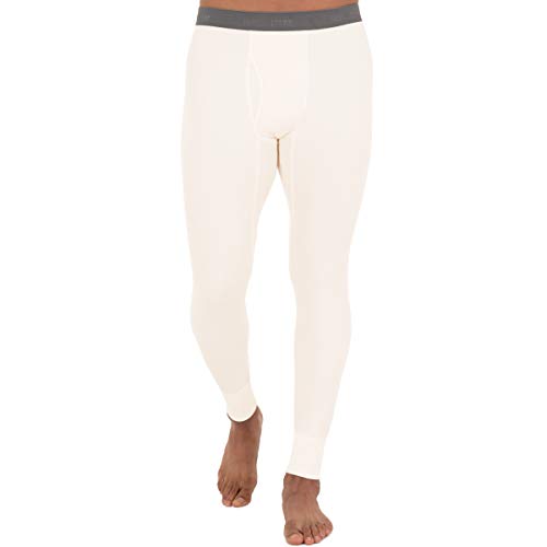 Fruit of The Loom Men's Recycled Waffle Thermal Underwear Set (Top and Bottom), Natural, Large - image 4