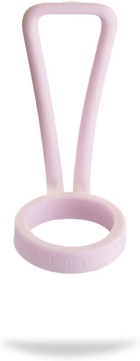 onegreenbottle BOTL Sloop Bottle Carrier - Pompom Pink Silicone Handle for Bottles, Bottle Carrier, Carry Handle fits Evolution, Classic Tough, Classic Curvy and Life Collection Bottles