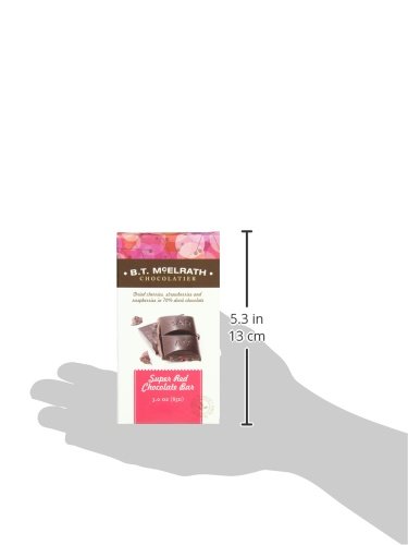 B.t. Mcelrath Chocolate Bar 70%, Super Red, 3 Ounce #TOP2