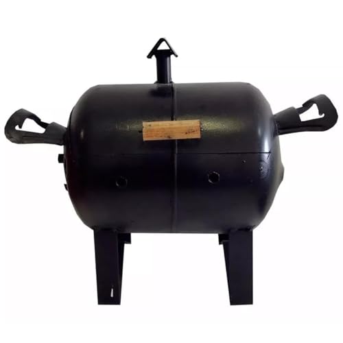 Churrasqueira Movel Bafinho 47x32x32cm Tambor Mini Preta