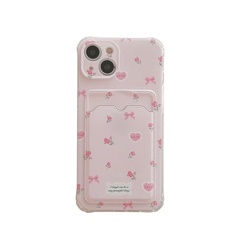 Reviews de Tarjeteros y fundas para Mujer los preferidos por los clientes. 46 Mamarmot - Funda compatible con iPhone 14 con tarjetero, bonita funda de teléfono de flores para mujeres y niñas, funda protectora floral de TPU suave a prueba de golpes (rosa,...