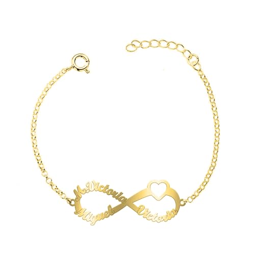 Materiale durevole e di alta qualità: Realizzate in argento sterling 925 o placcato oro 18K, le nostre bracciale personalizzate offrono resistenza all'usura, garantendo un regalo duraturo, ideali come regali personalizzati per le donne e per l'uso quotidiano.