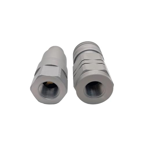 Image of 1 /2″ Flat Face Connect Under Pressure Hydraulic Quick Couplers Set - 1 /2″ SAE Port