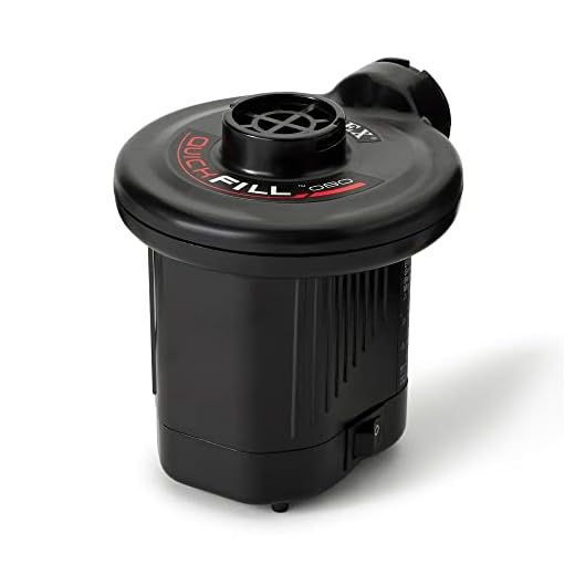 Intex Quick-Fill AC Electric Air Pump, 110-120 Volt, Max. Air Flow 21.2CFM
