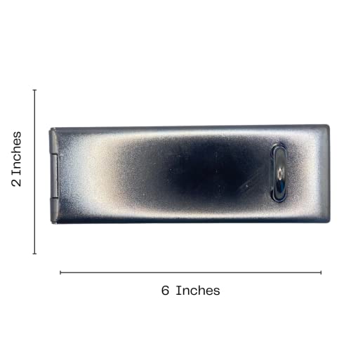 Image of NU-SET 6 Inch Safety Hasp for Doors Gates or Lids, Single-Hinge
